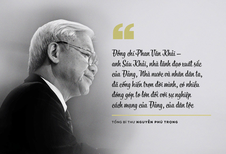 Vĩnh biệt anh Sáu Khải - người con ưu tú của đất thép thành đồng